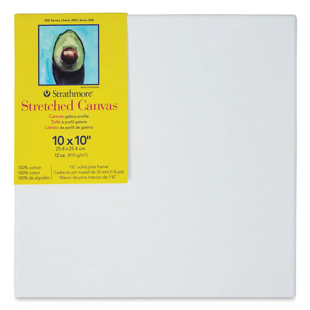 300 Series Stretched Canvas, Gallery - 1-3/8in Profile 10in x 10in