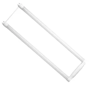 5W T8 LED U-Bend Tube/Hybrid/1950 lms/Type A   B Ballast compatible and Bypass Hybrid 5000K - 10 Pack