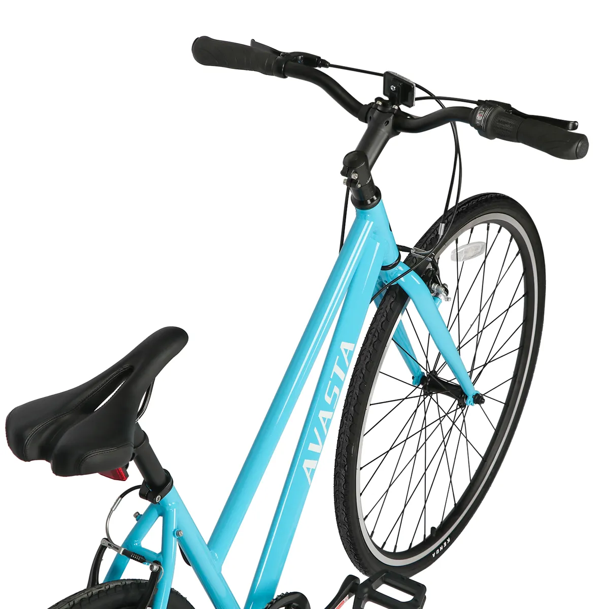 700C  Hybrid Bike with 7 Speed for Women-Populus