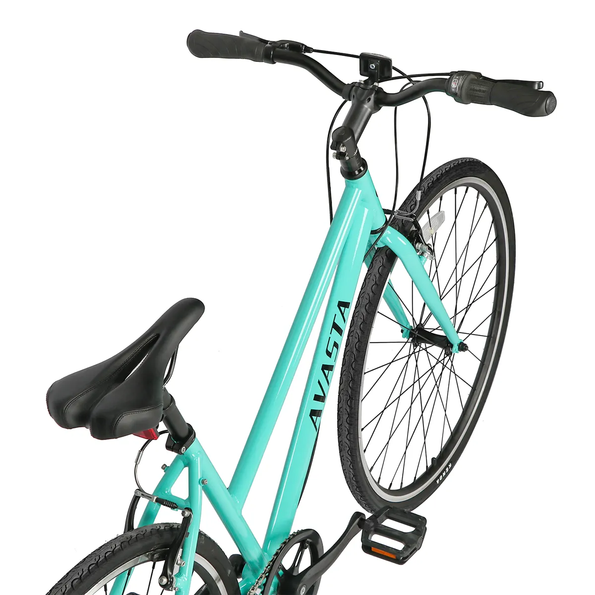 700C  Hybrid Bike with 7 Speed for Women-Populus