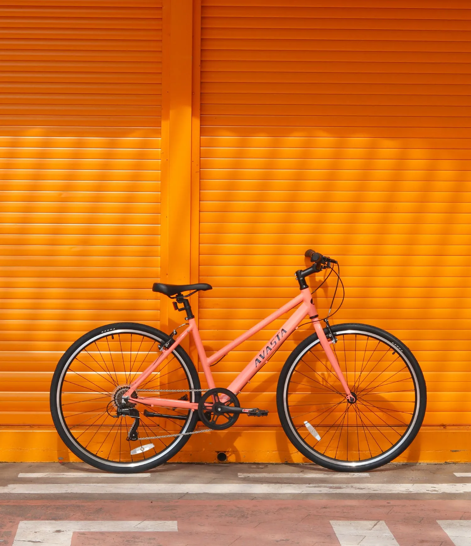 700C  Hybrid Bike with 7 Speed for Women-Populus