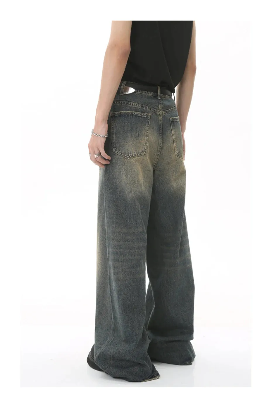90's Wash Baggy Jeans