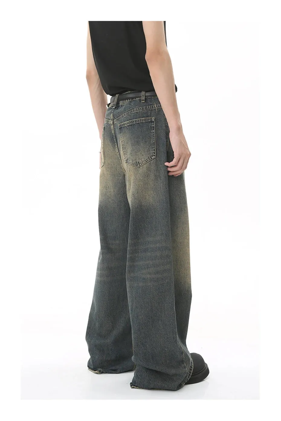 90's Wash Baggy Jeans