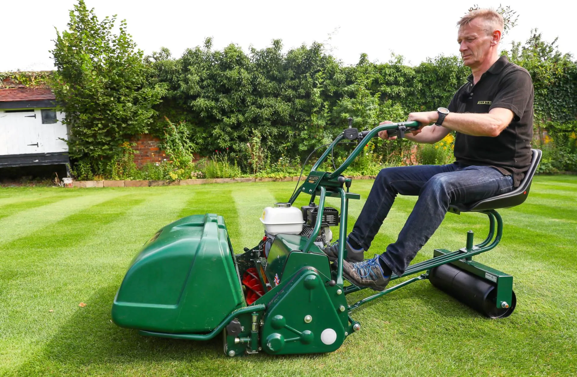 Allett Buckingham Petrol Reel Cylinder Mower