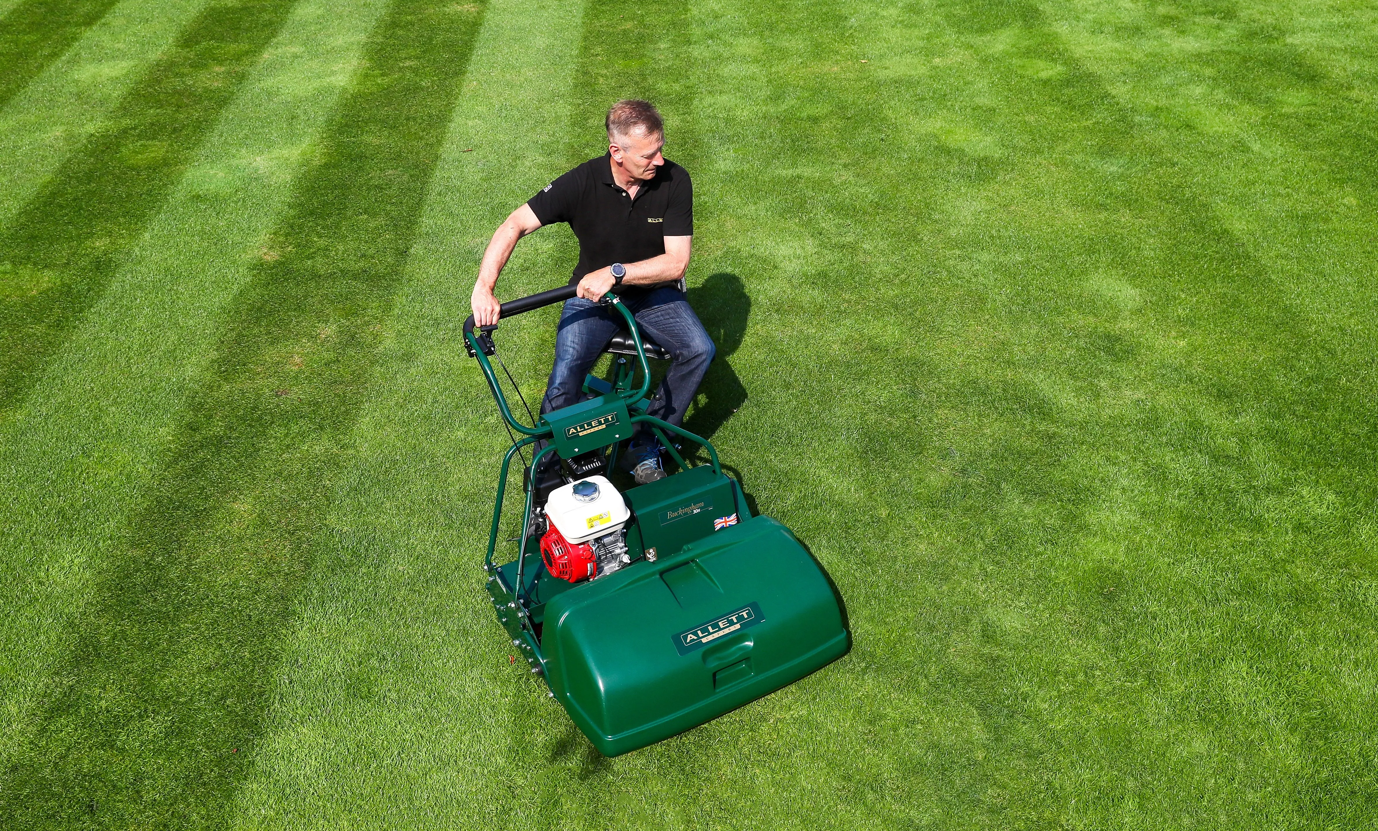 Allett Buckingham Petrol Reel Cylinder Mower