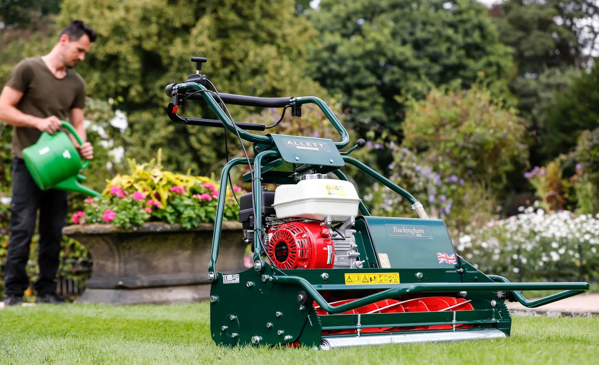 Allett Buckingham Petrol Reel Cylinder Mower