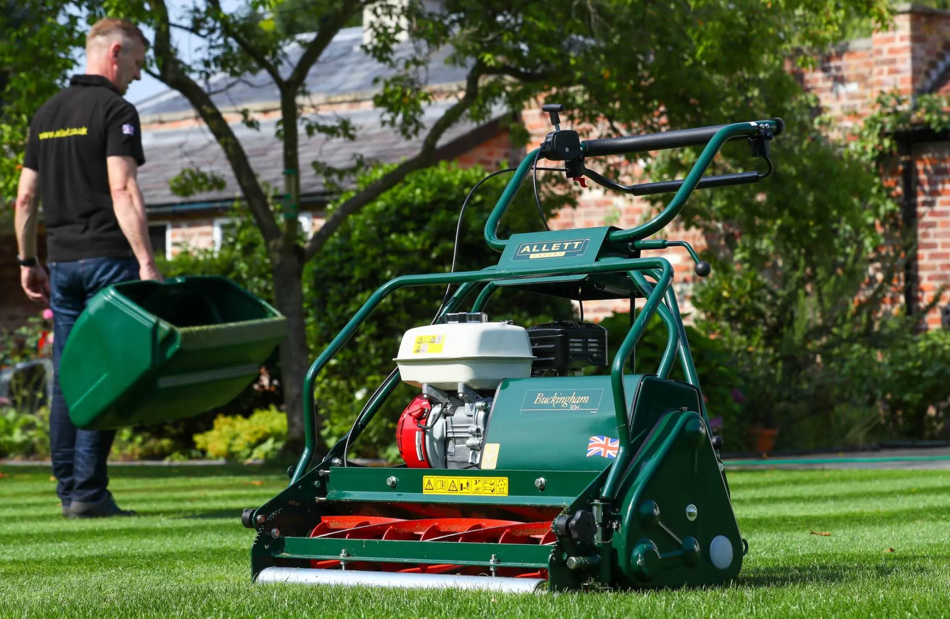 Allett Buckingham Petrol Reel Cylinder Mower