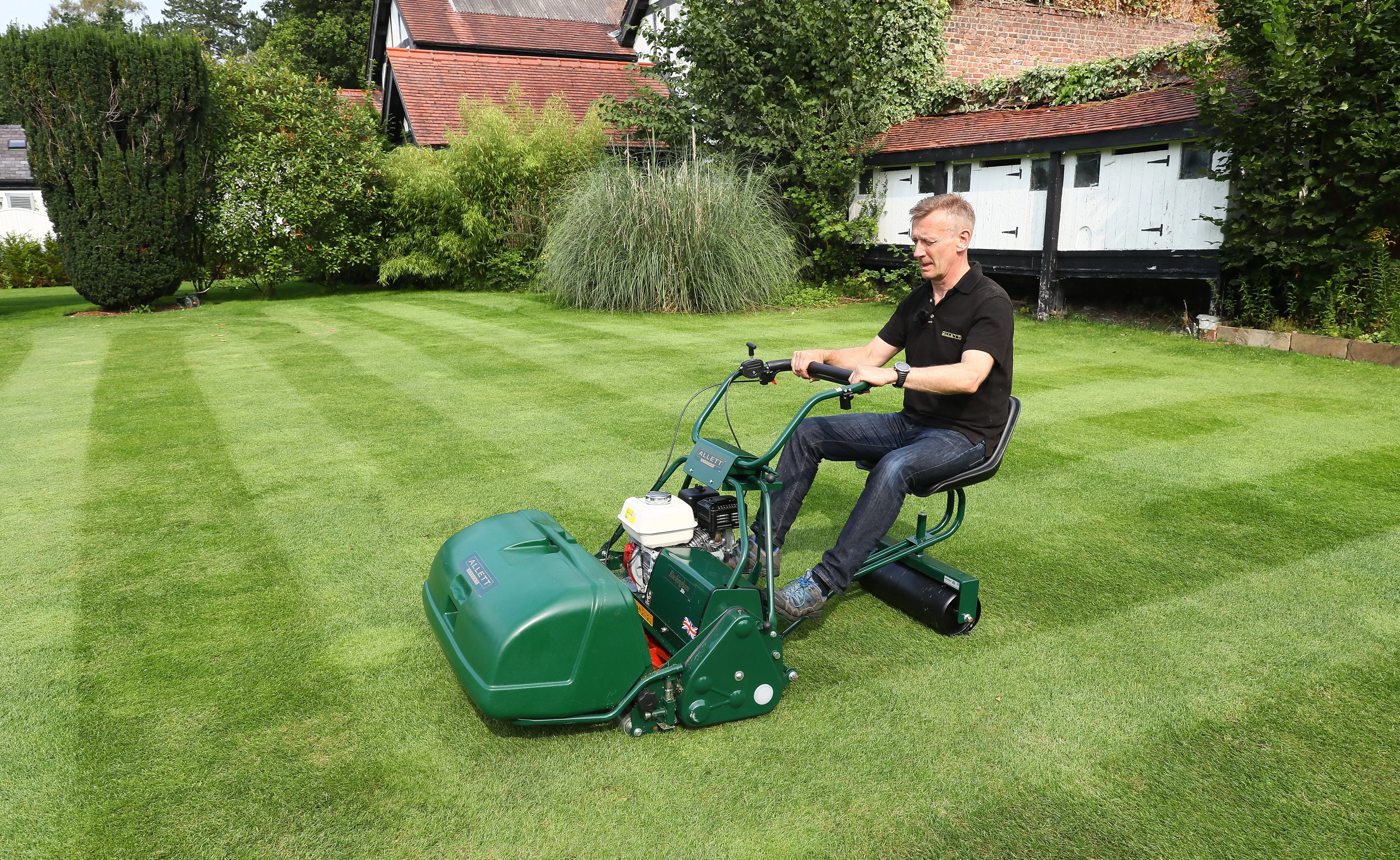 Allett Buckingham Petrol Reel Cylinder Mower
