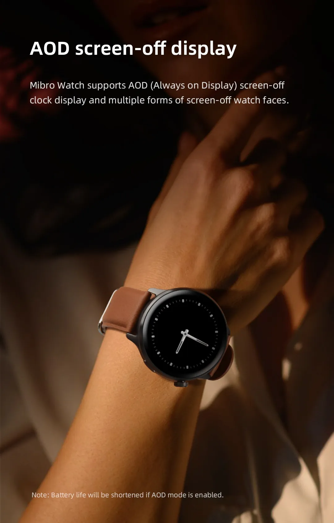 AMOELD Screen | Mibro Lite 2 Smart Watch
