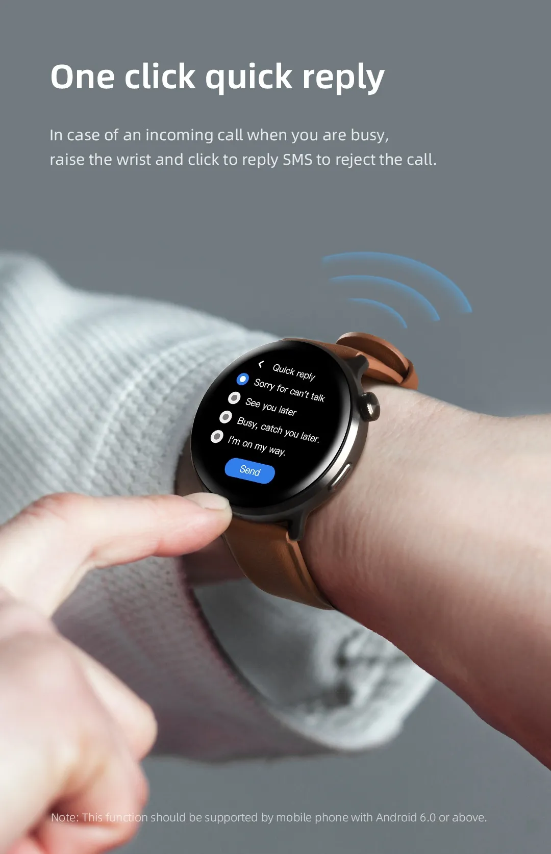 AMOELD Screen | Mibro Lite 2 Smart Watch