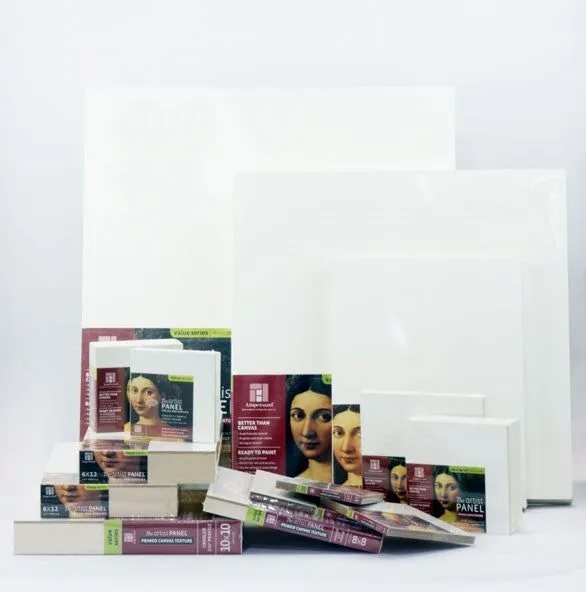 Ampersand Artist Panels (canvas texture)