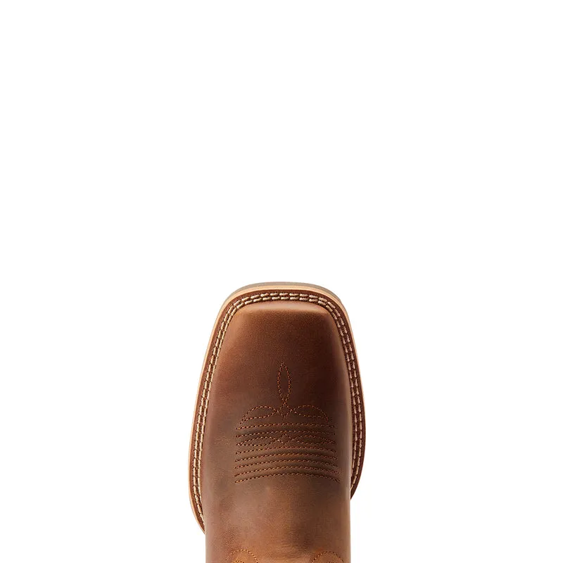 'Ariat' Women's Hybrid Rancher VenTEK 360 Western Square Toe - Distressed Tan