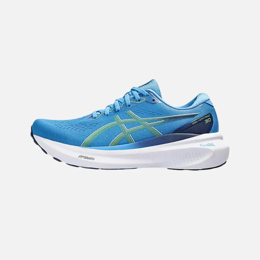 Asics GEL-KAYANO 30 Men's Running Shoes - Waterscape/Electric Lime