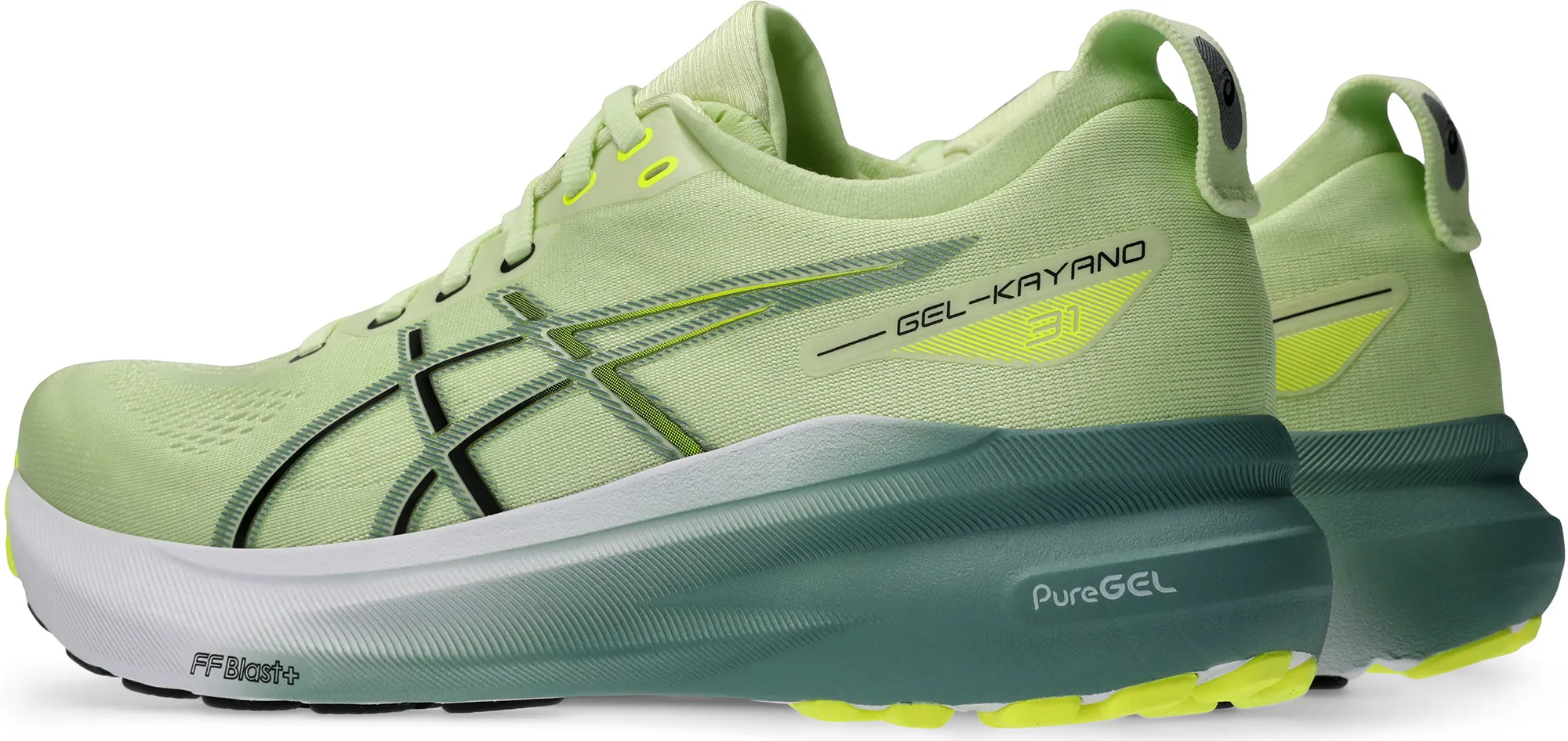 Asics Gel Kayano 31 Mens Running Shoes - Green