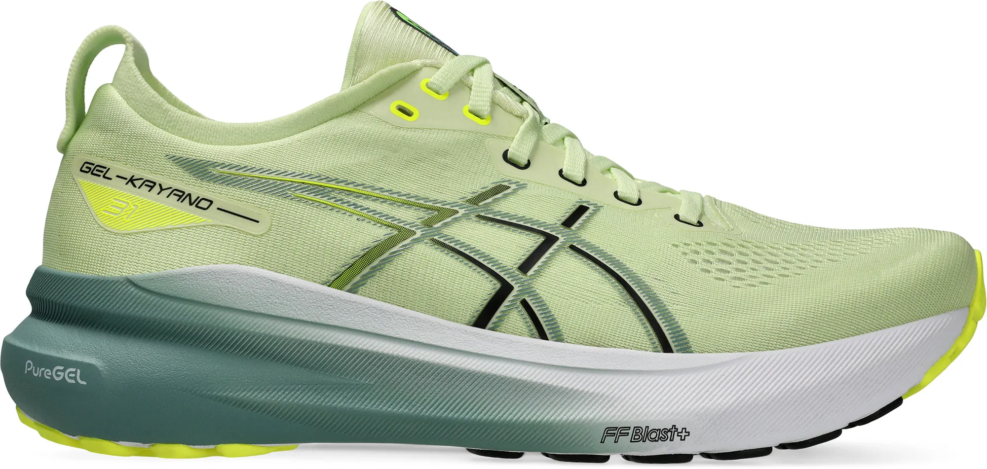 Asics Gel Kayano 31 Mens Running Shoes - Green