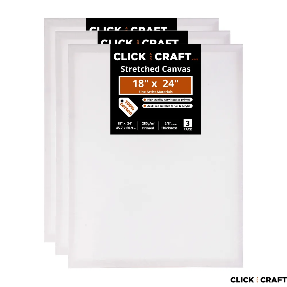 Blank Stretched Canvas - All Sizes