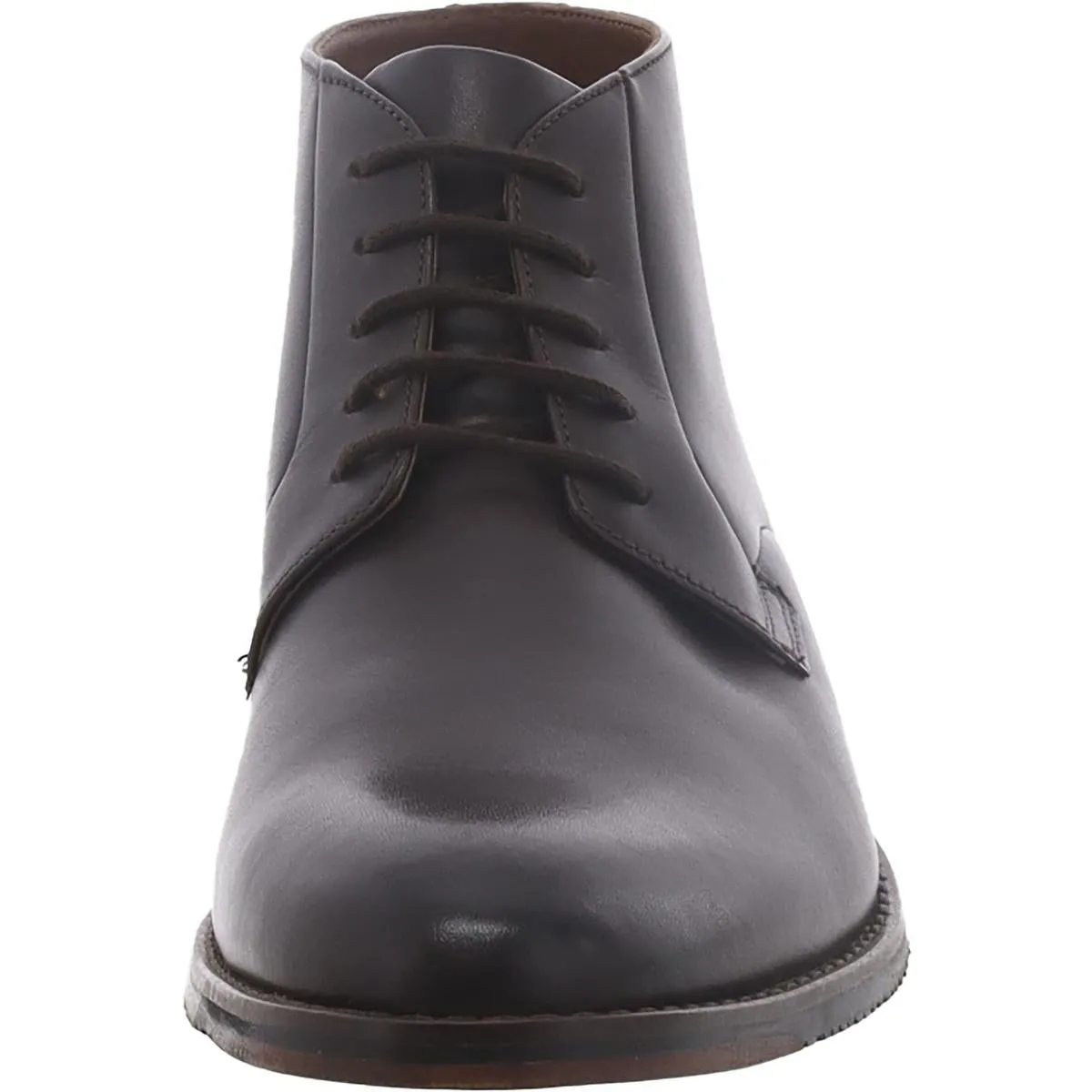 Bostonian Mens Treymore Mid Leather Lace-Up Derby Shoes