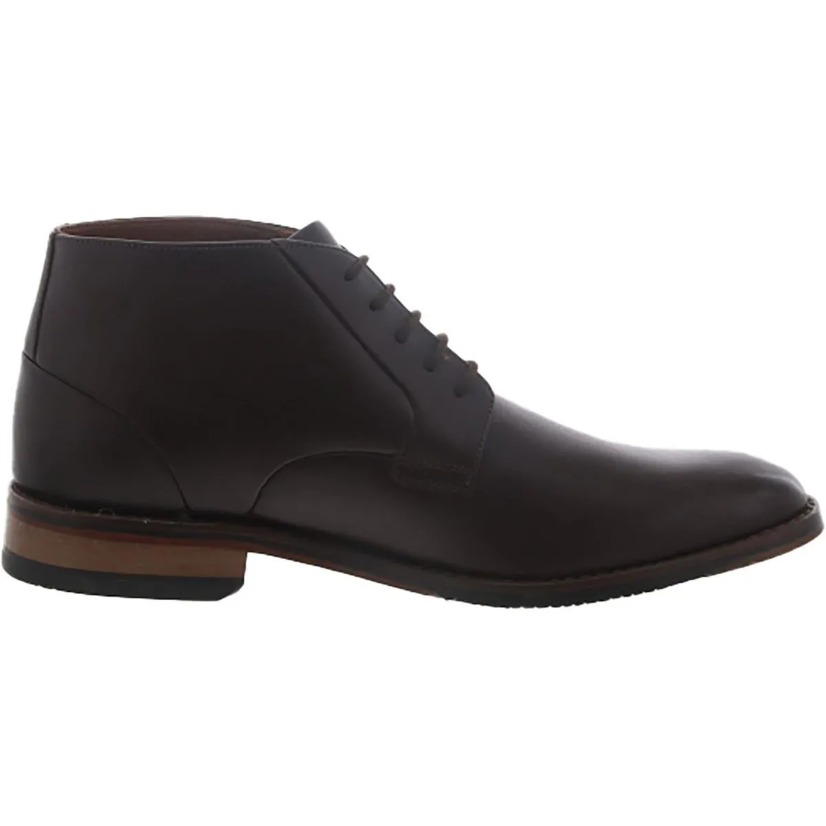 Bostonian Mens Treymore Mid Leather Lace-Up Derby Shoes