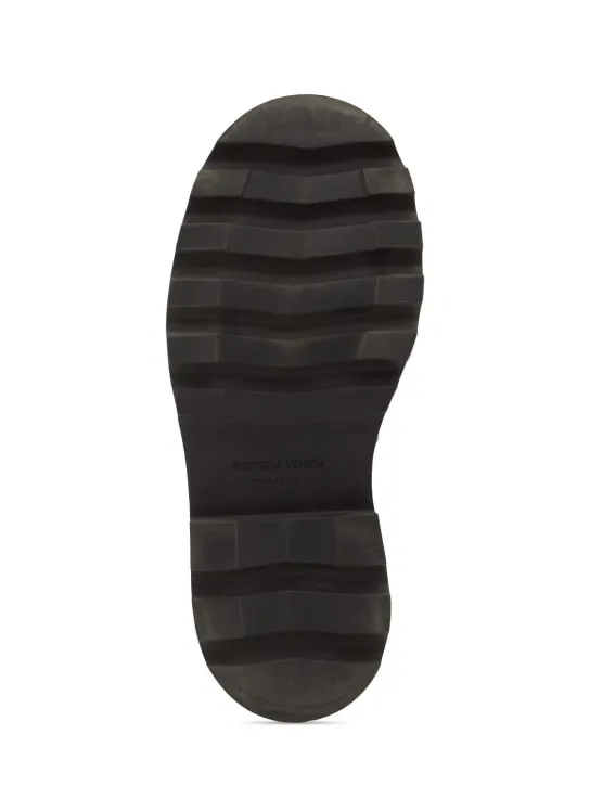 Bottega Veneta   70mm Trek canvas Mary-Jane shoes 