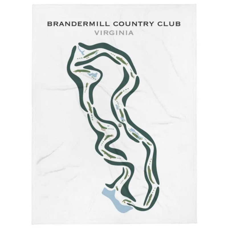 Brandermill Country Club, Virginia - Printed Golf Courses
