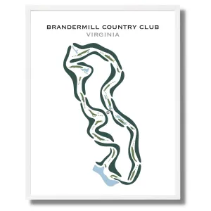 Brandermill Country Club, Virginia - Printed Golf Courses