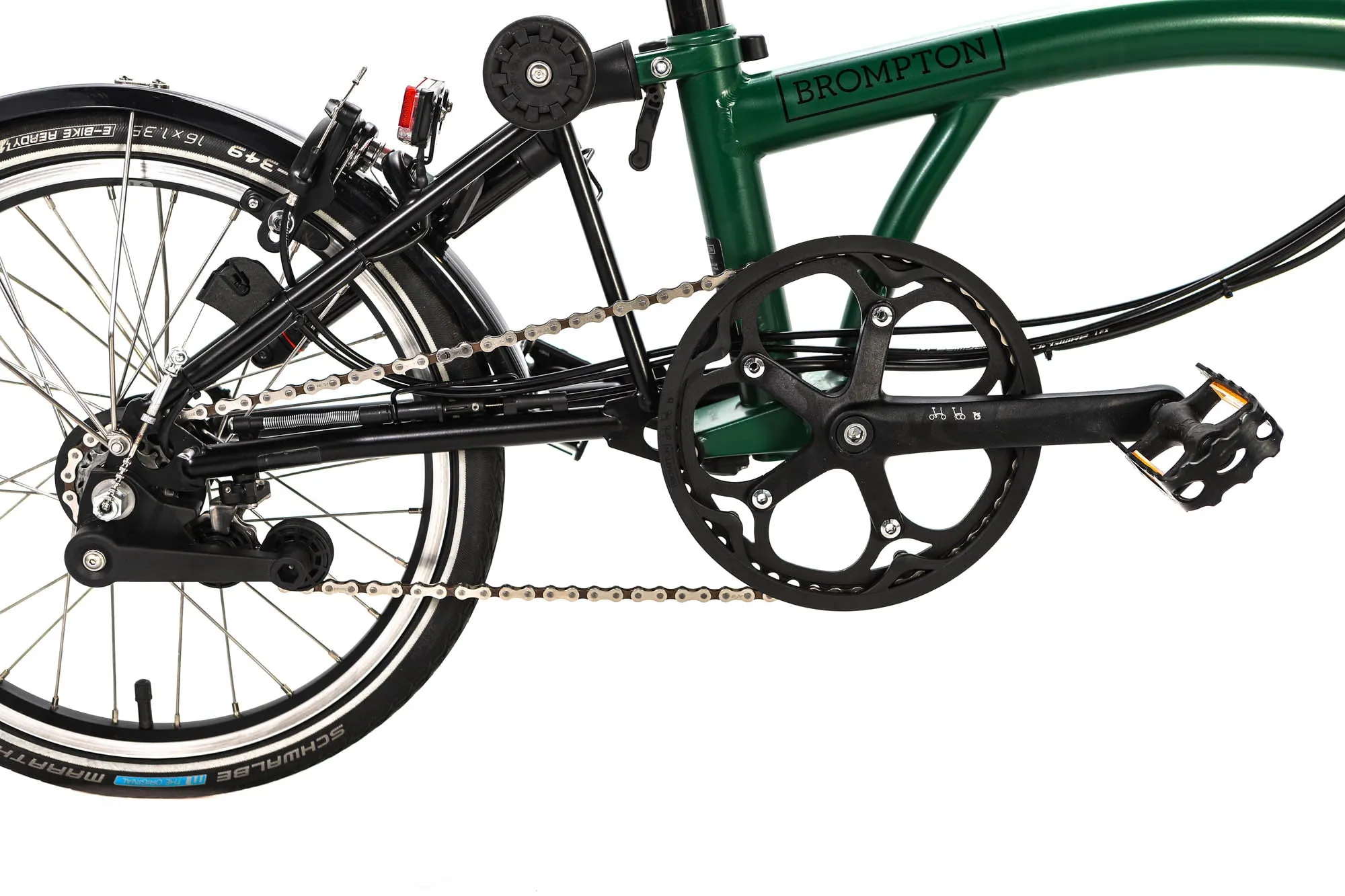 Brompton C-Line Explore Electric Folding Bike 2022