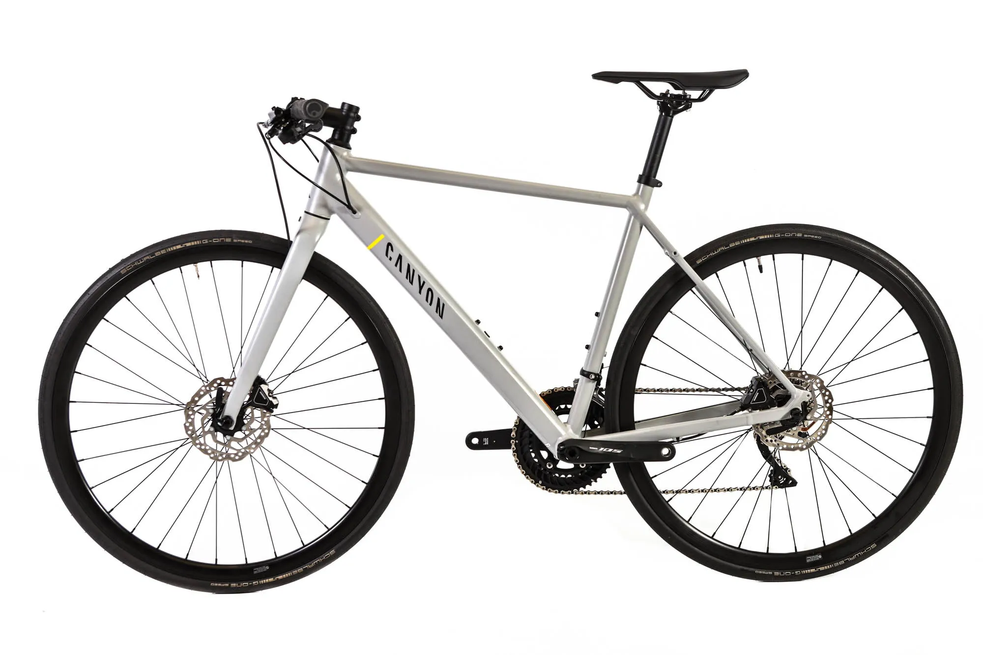 Canyon Roadlite 6 Disc Shimano 105 Hybrid Bike 2021, Size Medium