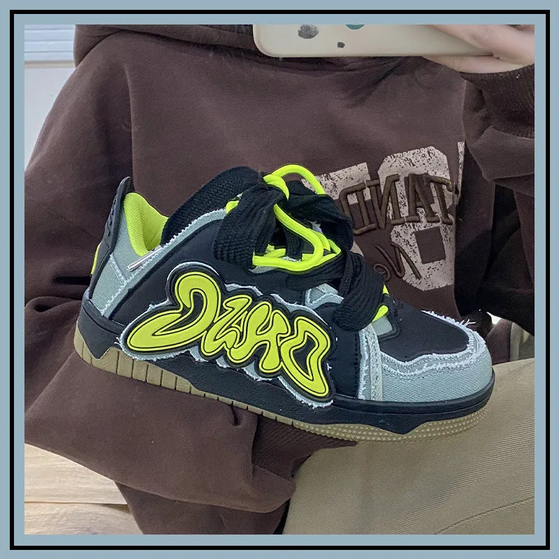 Casual Denim Supplement All-Match Street Skate Shoes