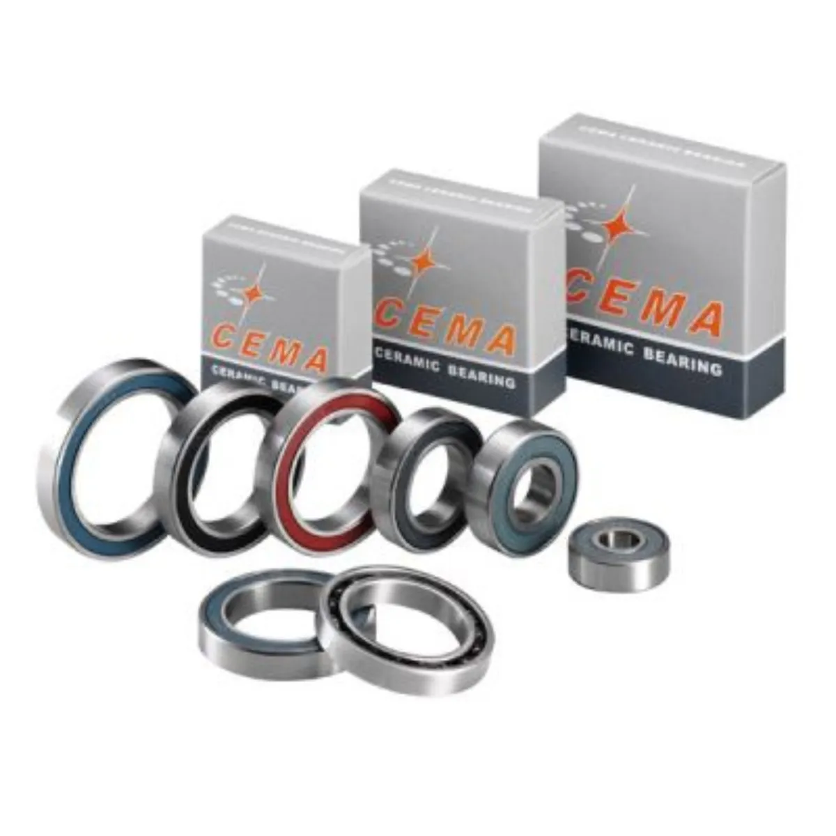 Cema 6806 Hybrid Ceramic Bottom Bracket Bearings