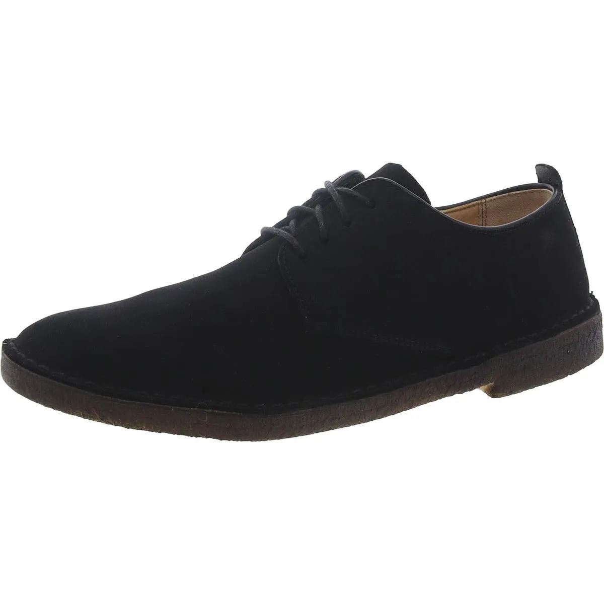 Clarks Mens Desert London Leather Lace-Up Derby Shoes
