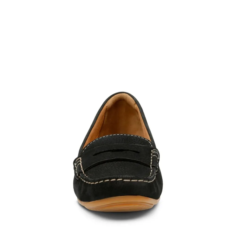 Clarks Womens WOMENS Doraville Nest Black Nubuck Shoes