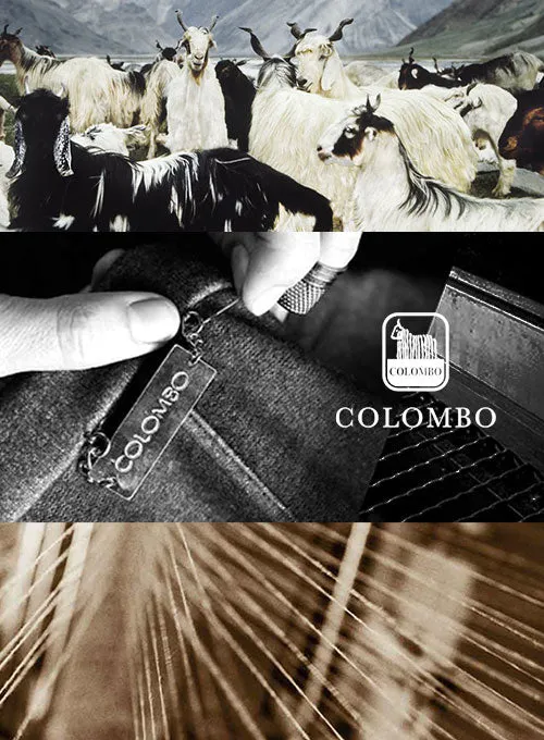 Colombo Beige Cashmere Jacket