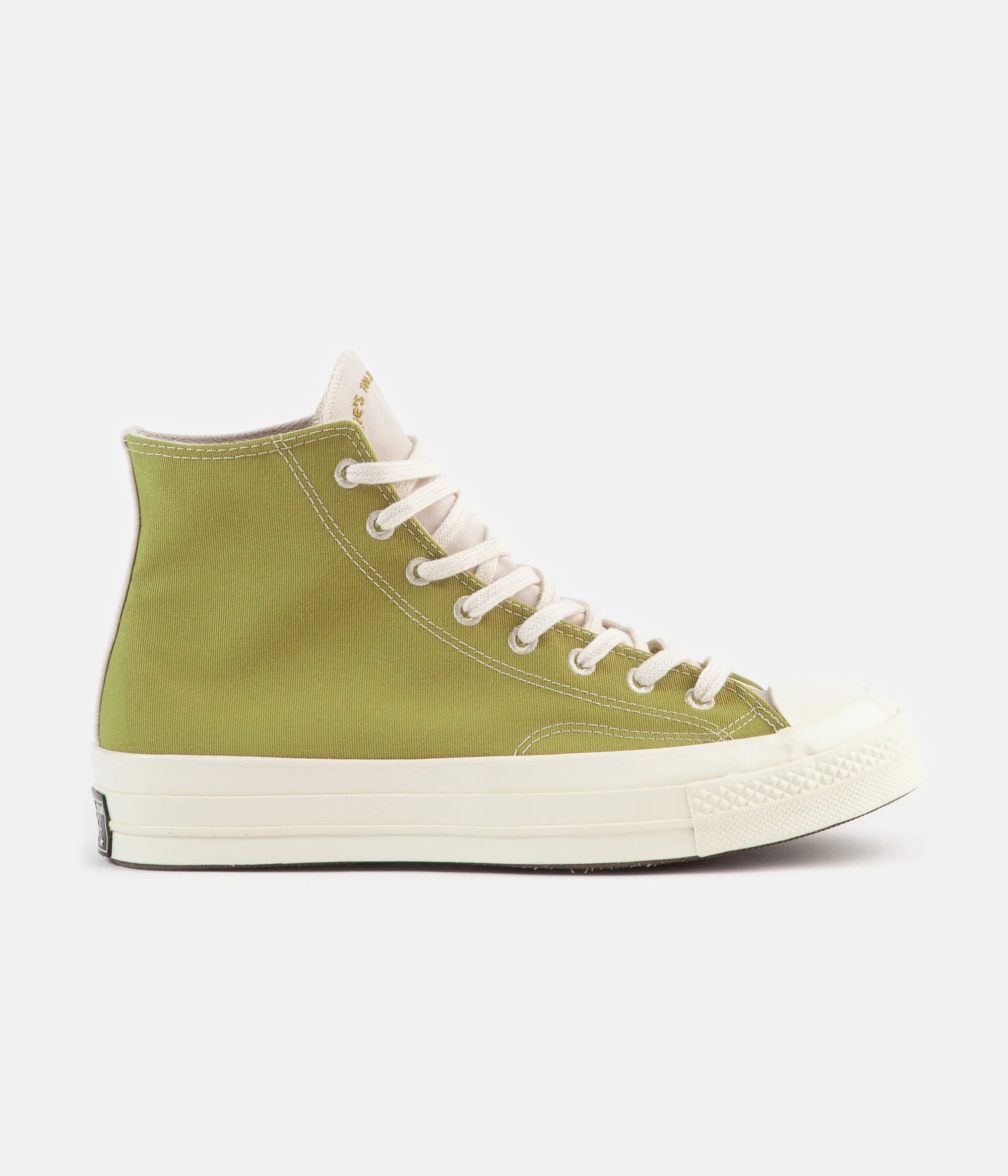 Converse CTAS 70's Hi Renew Shoes - Moss / Natural / Black