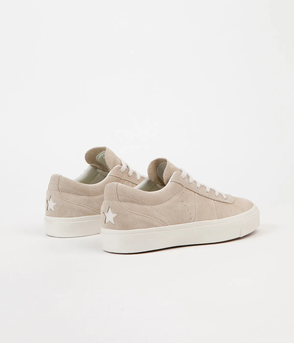 Converse One Star CC Ox Shoes - Vintage Khaki / Buff / Buff