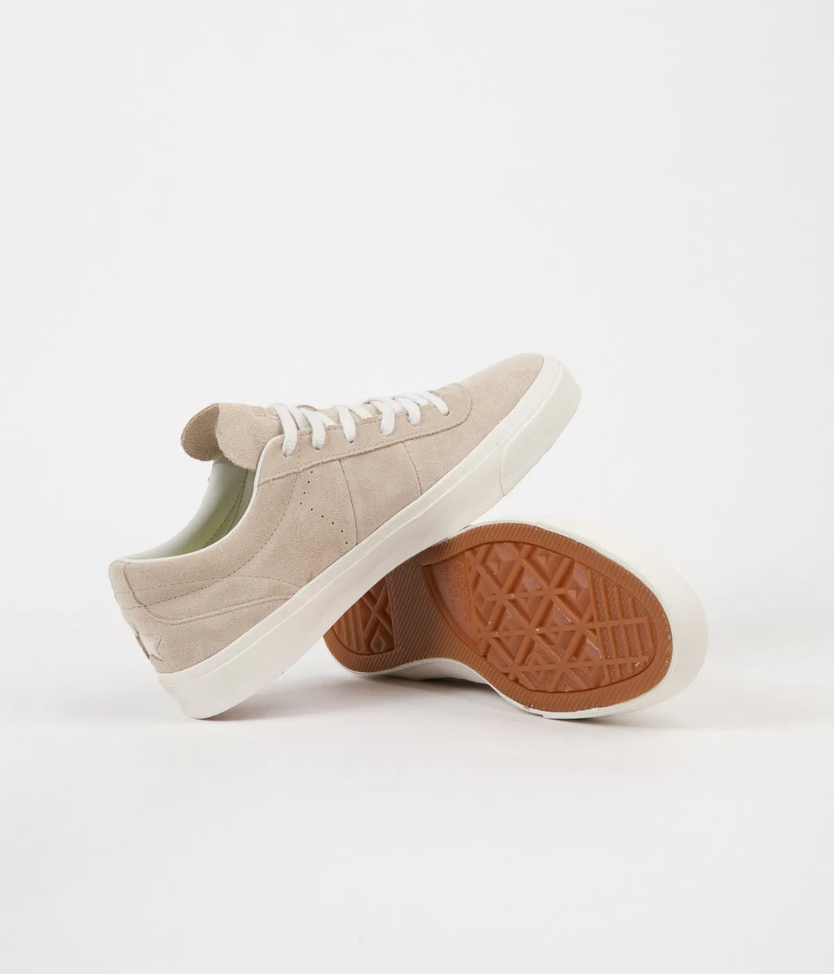 Converse One Star CC Ox Shoes - Vintage Khaki / Buff / Buff