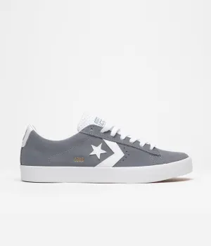 Converse Pro Leather Summer Ox Shoes - Lunar Grey / White / White