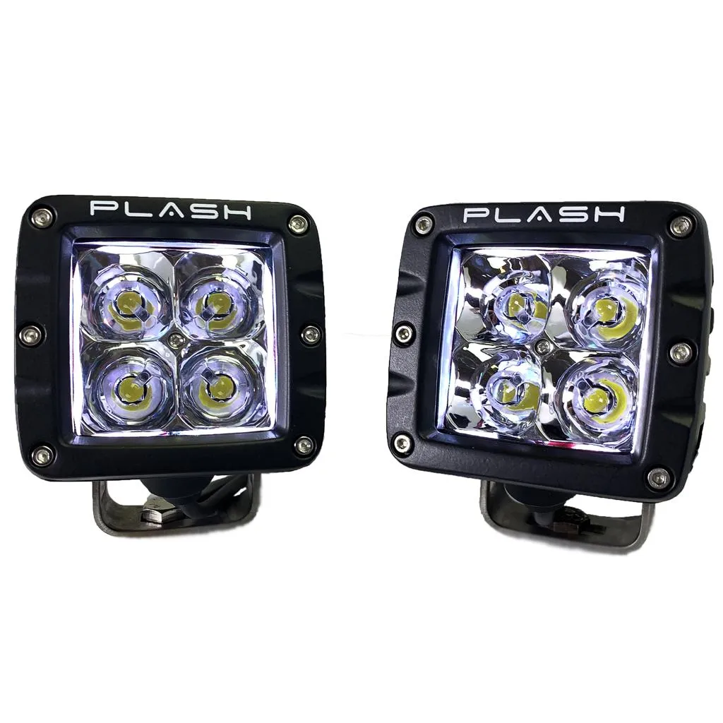 Cube Light - RGB Back Lit - (PAIR)