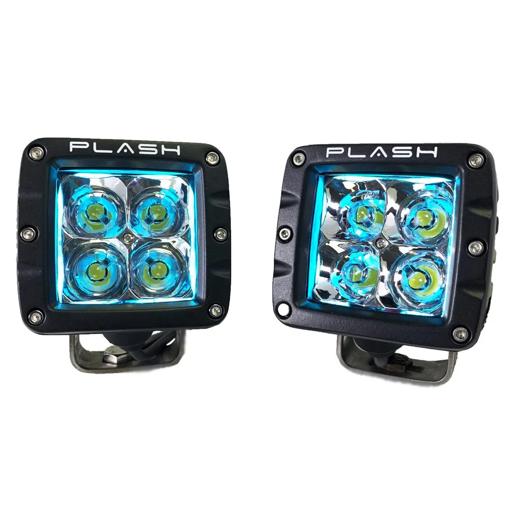 Cube Light - RGB Back Lit - (PAIR)