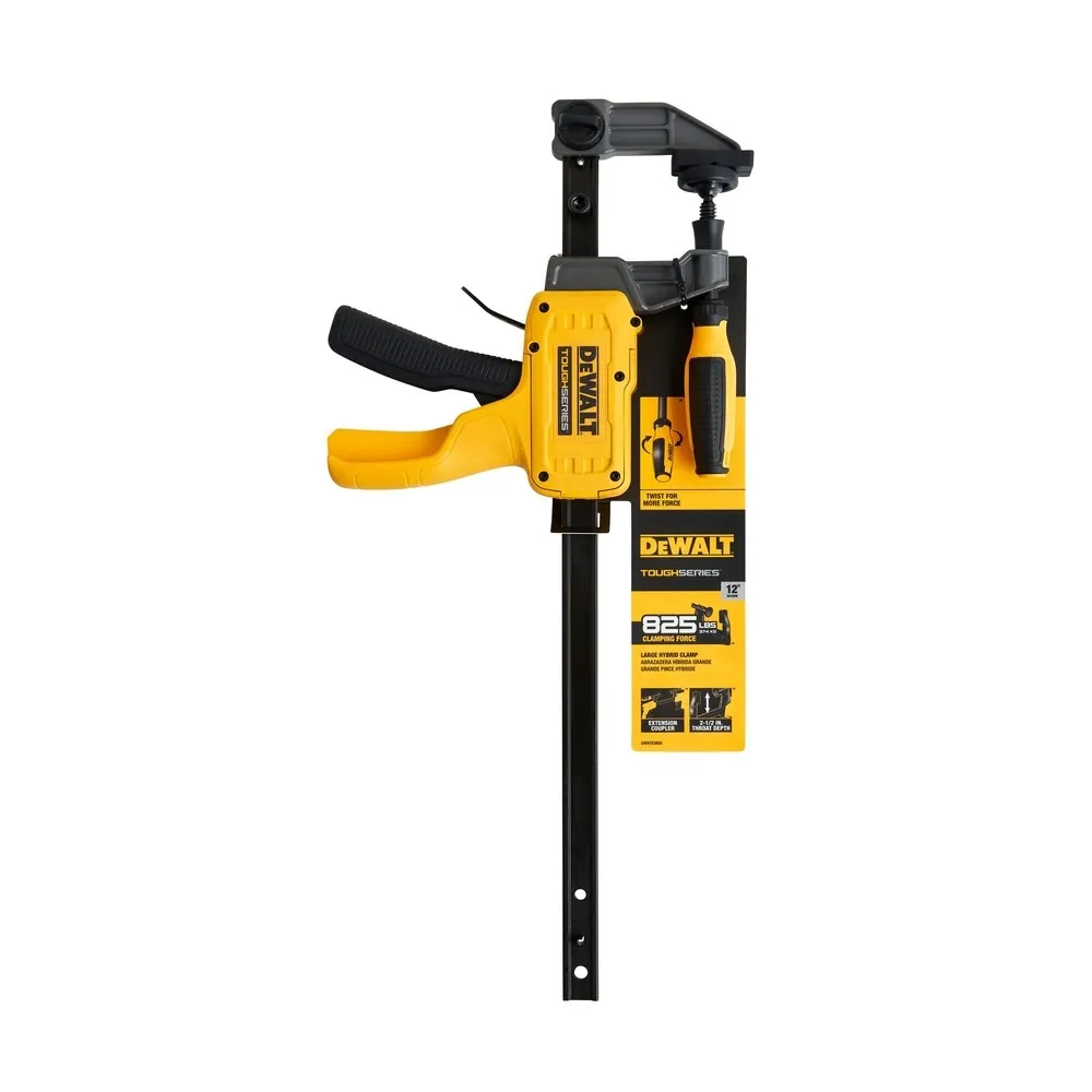 DeWalt DWHT83600 12" ToughSeries Large Hybrid Clamp
