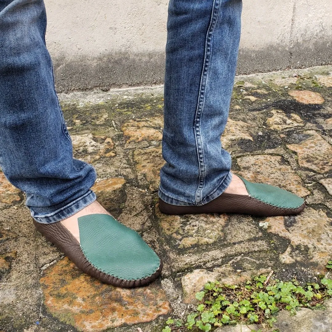 DIY Leaf Moccasins Complete Kit with Guide, Leather, and Tools
