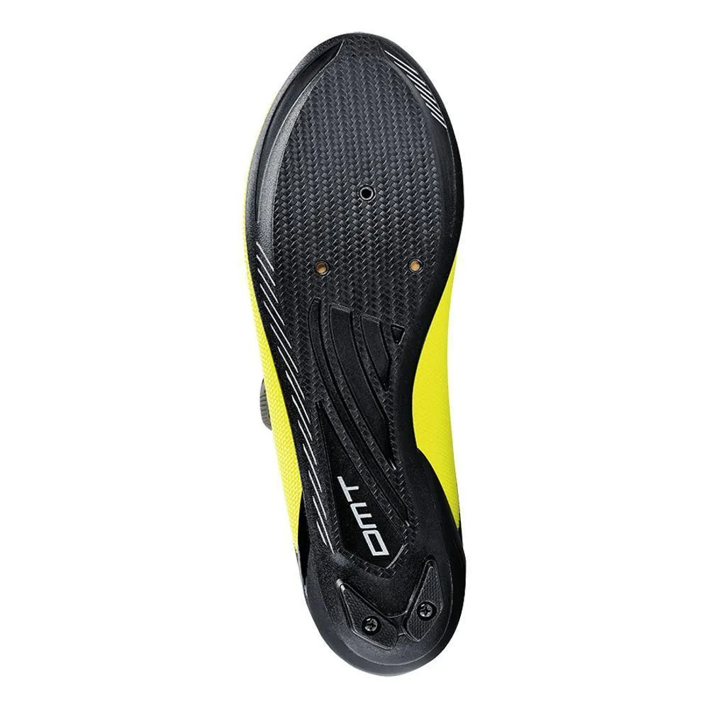 DMT Mens Road Cycling Shoes KR4 (Black/Yellow Fluo)