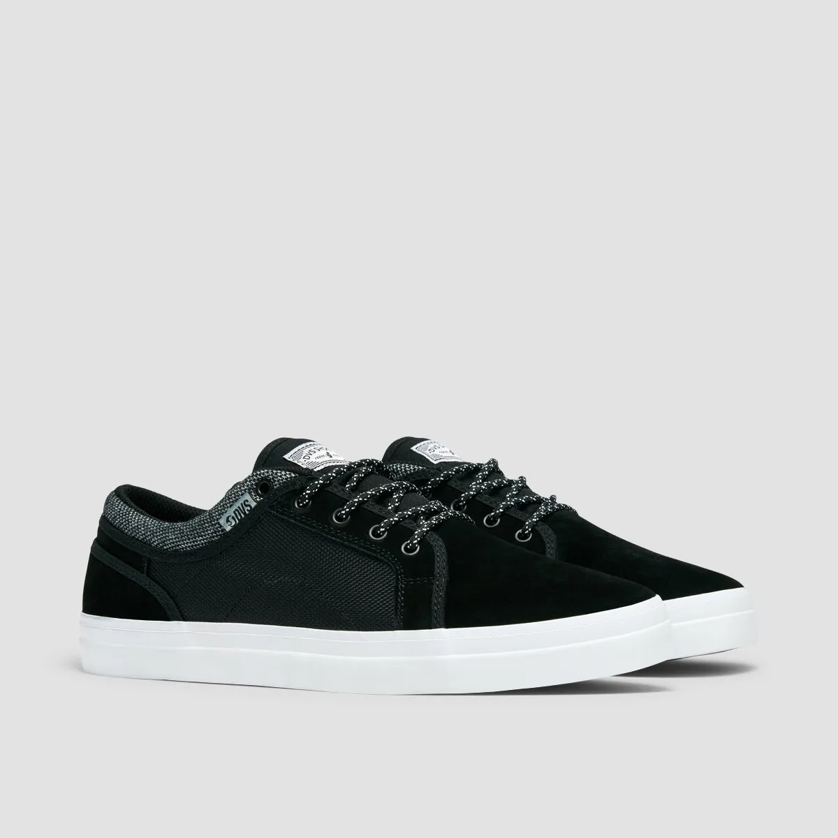 DVS Aversa  Shoes - Black/White Suede