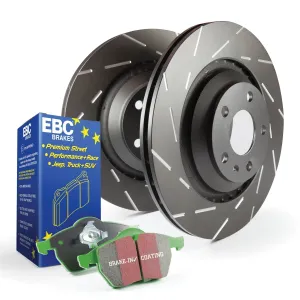 EBC Brakes S2KF1029 S2 Kits Greenstuff 2000 and USR Rotors