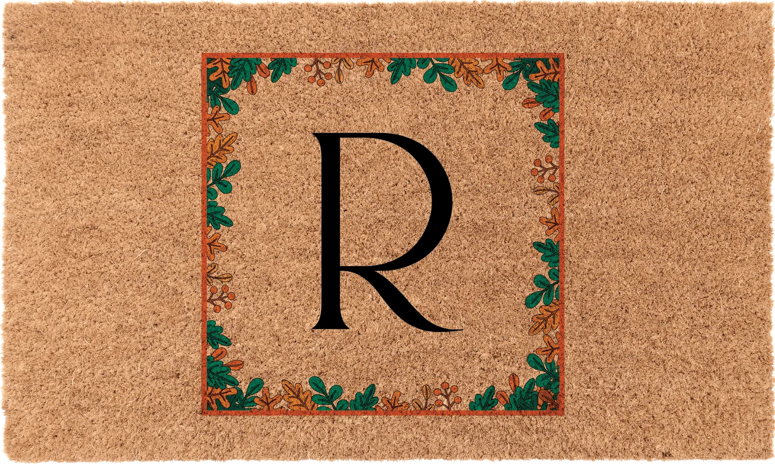 Falling Leaves Monogram
