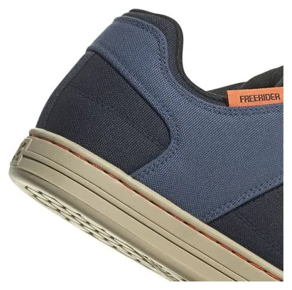 Five Ten Freerider Canvas Mountain Bike Shoes Blue/Dark Blue