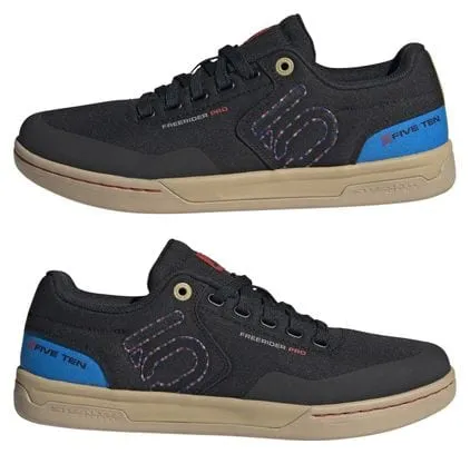 Five Ten Freerider Pro Canvas MTB Shoes Black/Blue/Red