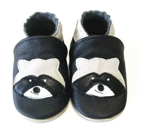 Fresh Baby Leather Baby Shoes 6-12 months Raccoon
