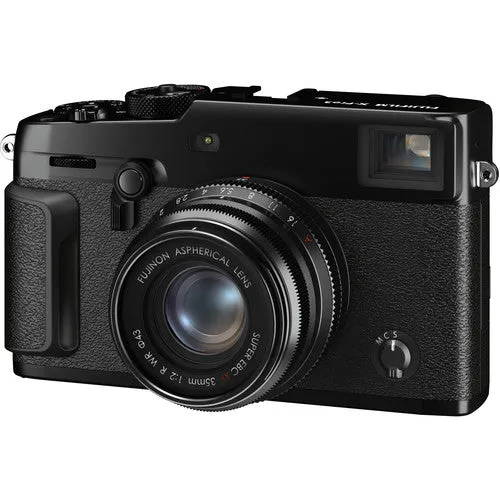 Fujifilm X-Pro3 Mirrorless Camera (Body Only, Black)   SanDisk 64GB Ultra SDXC Memory Card, V-Shaped Flash Bracket With 3 Cold Shoes, 2X Replacement Batteries &amp; Much More