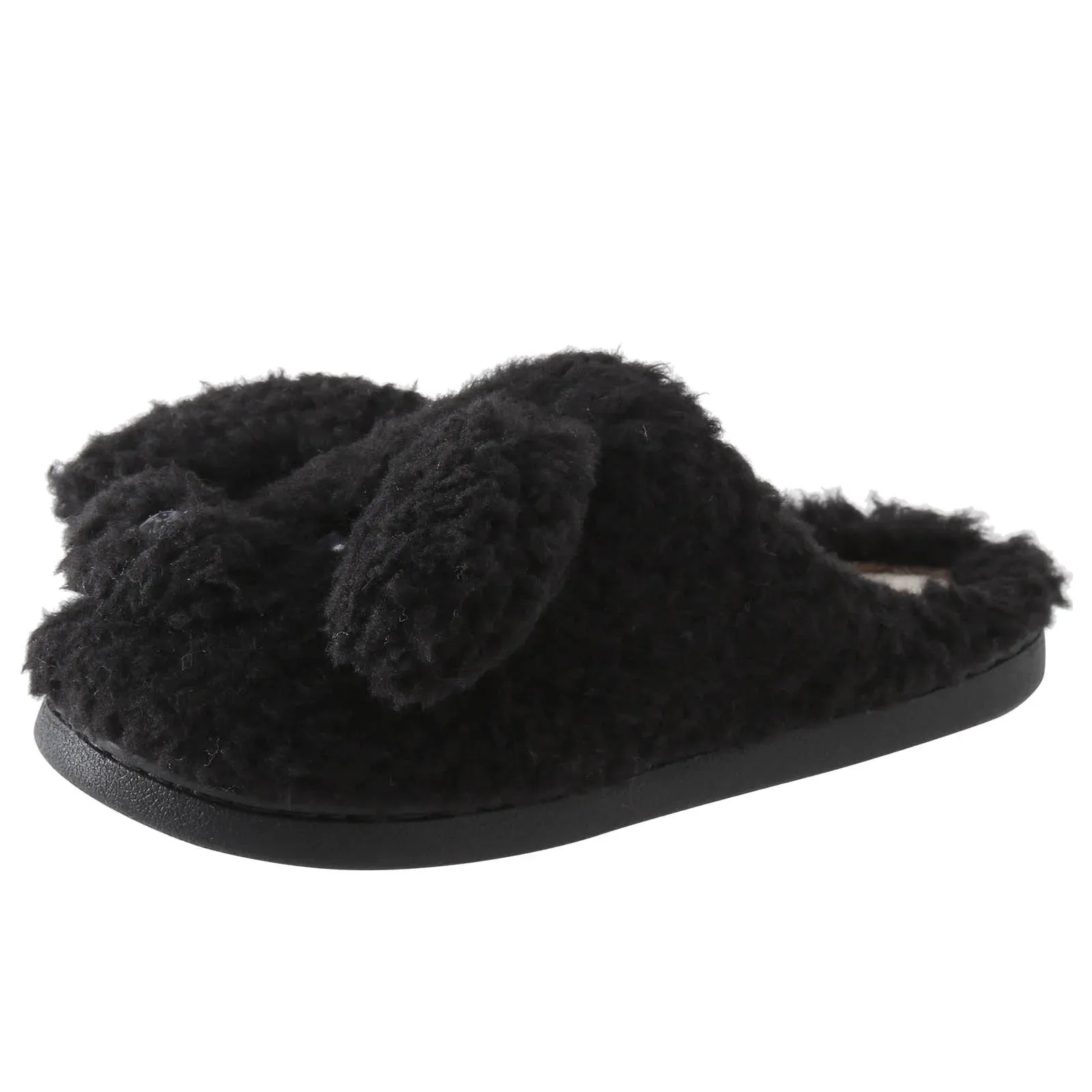 Funki Buys | Shoes | Women's Fluffy Cartoon Dog Fur Slippers