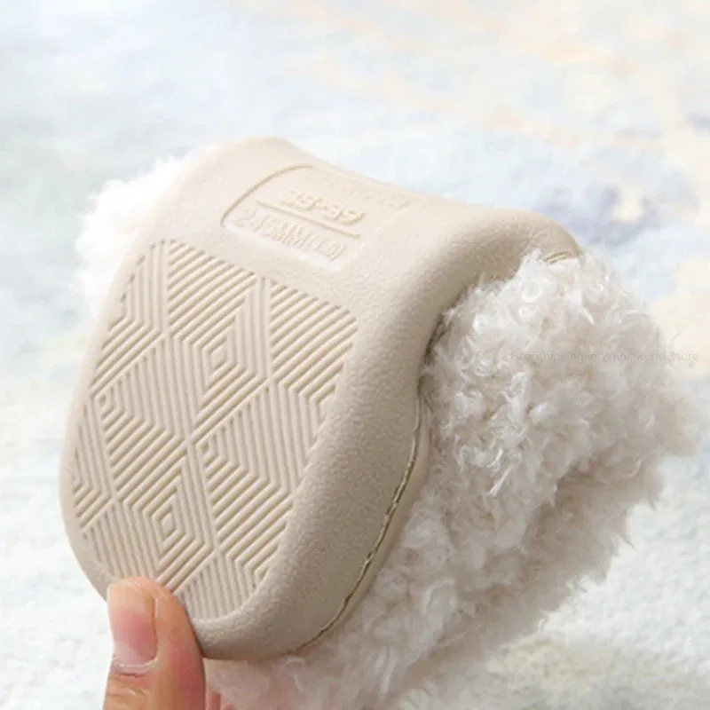 Funki Buys | Shoes | Women's Fluffy Cartoon Dog Fur Slippers